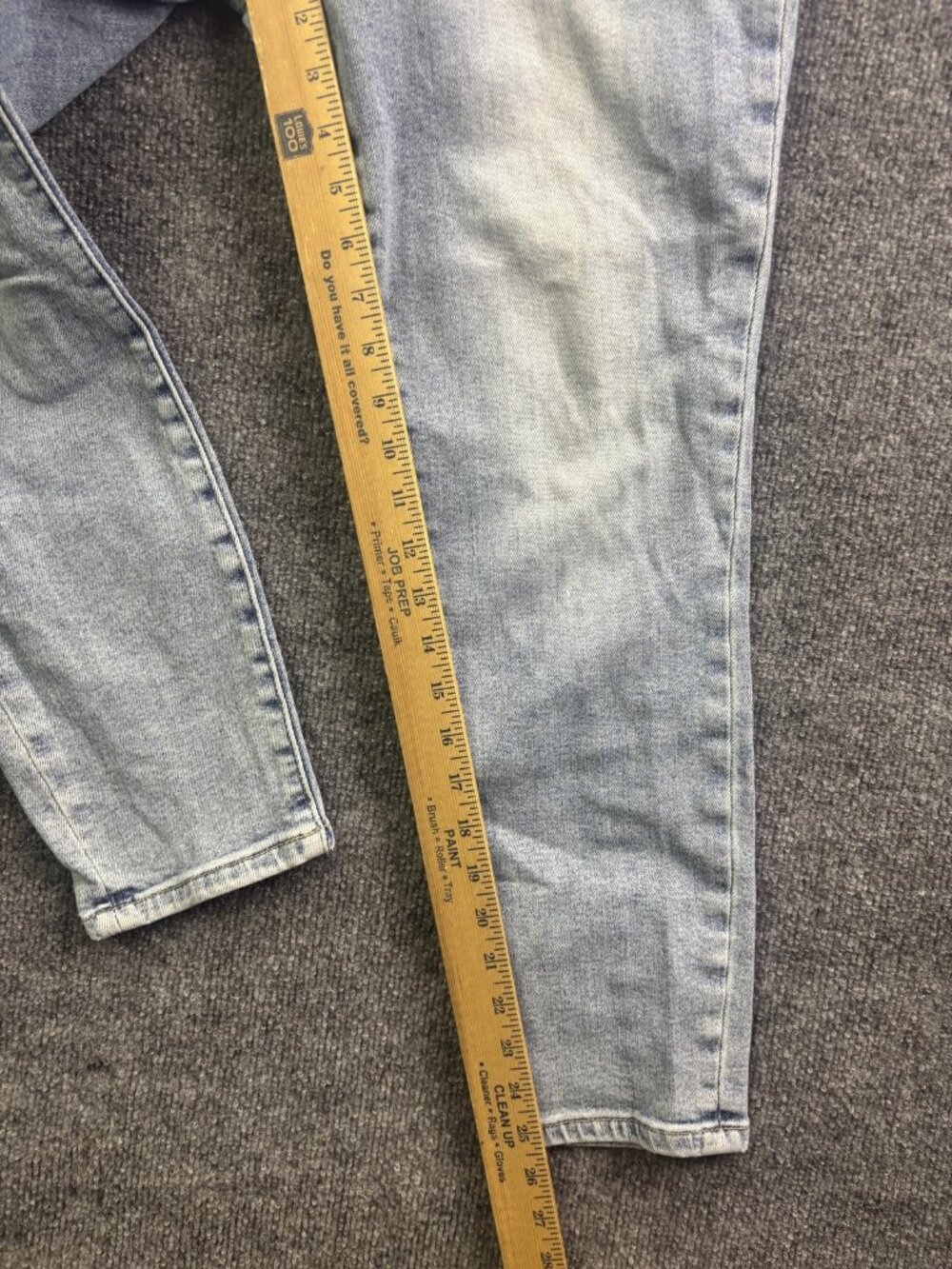 Judy Blue Slim Fit Skinny Jeans Womens 30 Light Wash Mid Rise Stretch 30x26.5 - Picture 5 of 8